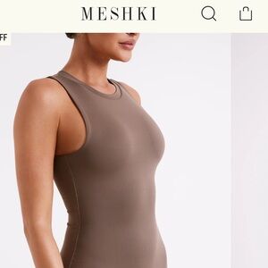 Sleeveless Tank Midi Dress